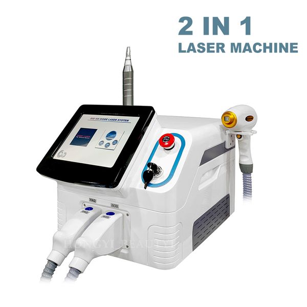 Utra-short impulsions picoseconde laser tatouage épilée 808 Diode Lazer Mahcine avec barre lazer importée