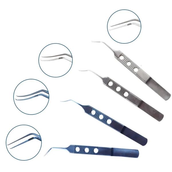 Pinzas de capsulorrexis estilo Utrata Herramientas de instrumentos oftálmicos 240106