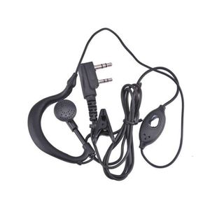 UV-5R Originele Baofeng Headset Twee Richtingen Radio Oortelefoon UV5R Walkie Talkie Woki Toki Hoofdtelefoon PTT Microfoon Microfoon Oortelefoon UV 5R