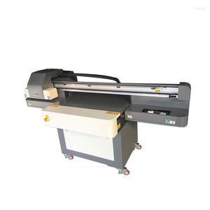 Uv 6090 flatbedprinter voor telefoonhoes en mobiele hoes digitale drukmachine