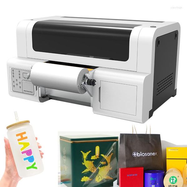 UV DTF Imprimante Laminator Dual XP600 Film de transfert d'encre blanc tout en un