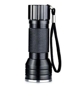 Lampe de poche UV 21 LED lampes de poche à lumière violette torches portables mini lampes de poche violettes torche à lumière noire flash lumière porte-clés lampe torche