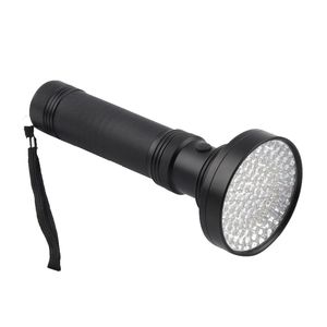 Lampe de poche UV lumière noire 51 LED 395 nM torche ultraviolette détecteur de lumière noire pour les taches d'urine de chien et les punaises de lit usalight