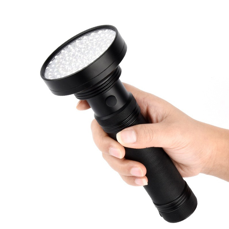 UV Flashlight Black Light Torches 51 LED 395 nm ficklampor Perfekt detektor f￶r husdjur och torra fl￤ckar handh￥llna Blacklight Scorpion jakt Crestech