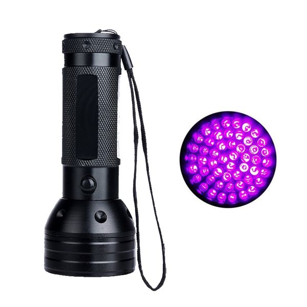 Lampe de poche UV Torches d'éclairage portables UVLights 51 LED correspondant à l'éliminateur d'odeurs d'animaux domestiques Détecteur d'urine pour animaux de compagnie Ultraviolet Blacklight usastar