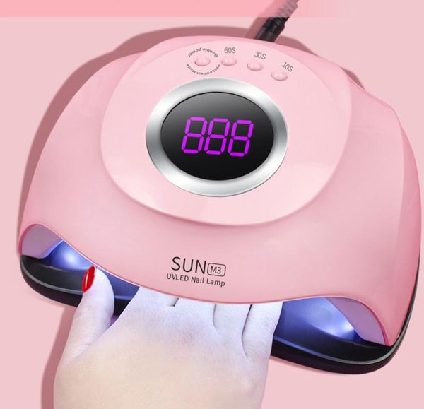 Lampe à LED UV sèche-ongles 180W pour tous les Types Gel 45LED lampe pour ongles nouveau Design Nail Art manucure outils