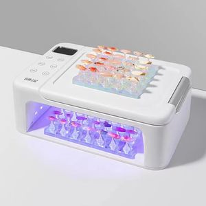 Lampes à LED UV pour appuyer sur le sèche-ongles à sec Fast Dry Séchage à l'ongle lampe pliable pour guérir tous les vernis à ongles en gel Polon 231227