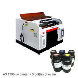 Erasmart-impresora de botellas y tazas Led UV, máquina de impresión UV de cama plana, para botellas, cajas de teléfono y madera