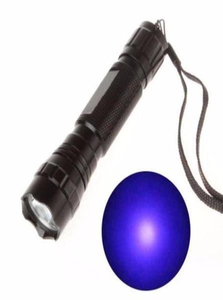 Lumière uv pour lumière noire uv loca colle cure lumière uv flash plomb petit traitement portable 51 lampe de poche LED stérilisation de la torche 1370168