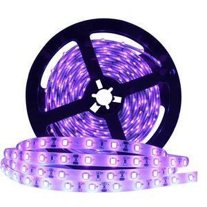 UV Light Strip Ultraviolette LED -lichten Waterdichte paarse verlichting voor dansfeest Body Paint Night Fishing IP65 IP20 600 LED CRESTECH