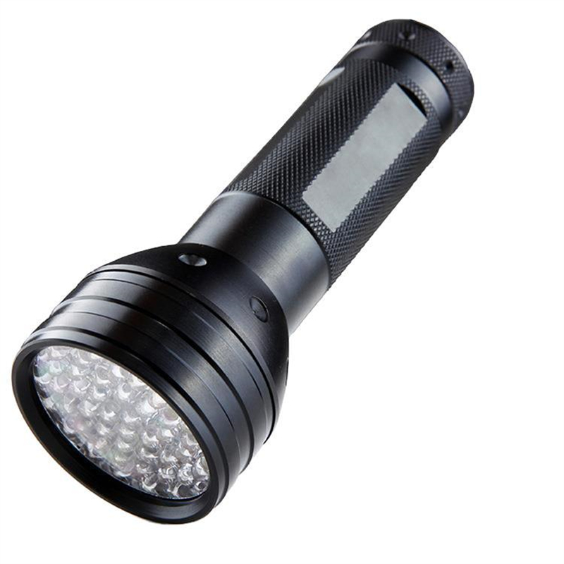 UV -Lichter LED Ultraviolett Taschenlampe Lampe 51LEDS 395 nm Taschenlampe Ultra violettes Torch Blacklight Detektor f￼r Hundeurin -Haustierflecken und Bettwanze fluoreszierende Skorpion
