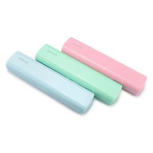 Esterilizador de cepillo de dientes portátil UV Caja USB / Carga de batería de doble uso - Verde