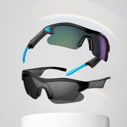 Lunettes de soleil avec protection UV, écouteurs sans fil, conception anti-perte, longue durée de vie de la batterie, suppression intelligente du bruit, charge magnétique, écouteurs