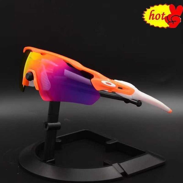 UV400 Cycling Sunglasses Eyewear Sports Extérieur Lunettes d'équitation Gogle Polarisé avec Case for Men Women Oo9465 9208 886