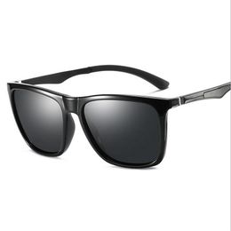 UV400 nouvelle mode Sport lunettes de soleil polarisées flash lunettes al-mg jambes Vision nocturne lunettes conduite pêche pour hommes A536181G