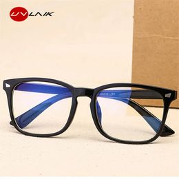 Uvlaik Blue Light Glasses Men Computer gaming bril transparant brillen frame vrouwen anti ray -bril 240423