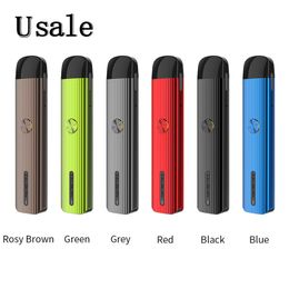 Kit système Uwell Caliburn G Pod avec batterie intégrée de 690 mAh Cartouche de remplissage supérieure de 2 ml Kit de stylo vape MTL DTL 15W 100% authentique