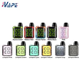 Uwell Caliburn GK2 Pod System Kit 690mAh 18W Cartucho de 2ml Compatible con bobinas Caliburn G2 / G Rueda de flujo de aire de ajuste de llenado superior