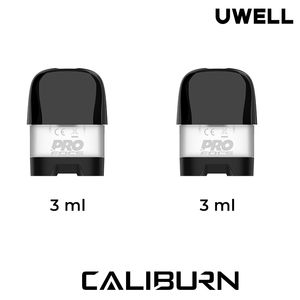 Uwell Caliburn X Cartridge Pod fit Uwell CaliburnG G2 Coil Verstelbare luchtstroom 2 stks/pak Elektronische Sigaret Vaporizer Authentiek