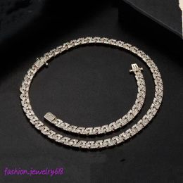 9mm CZ gourmette hommes collier argent or couleur chaîne lien cubain bracelet collier femmes bijoux créateur cubain mode bracelet à breloques pour amoureux cadeau fête