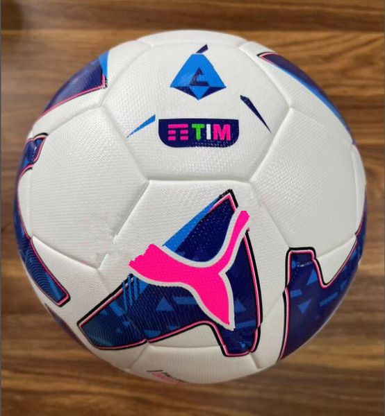 UWP4 Nouvelle Serie A 23 24 Bundesliga League Match Ballons de football 2023 2024 Derbystar Merlin ACC Football Particules Résistance au dérapage Entraînement de jeu Taille de balle 5 ZLZO