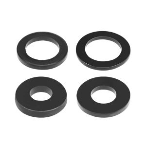 Uxcell 30 stcs rubberen platte sluitringen 3-31 mm ID 1,2-3,6 mm dik 7-45 mm OD-pakkingen ring voor kraanbuis waterslang