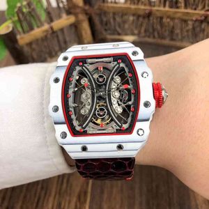 Montre de luxe Date Affaires Loisirs Fibre de Carbone Évider Montre Mécanique pour Hommes Entièrement Automatique Atmosphère Mode Tendance Personnalité Polyvalent