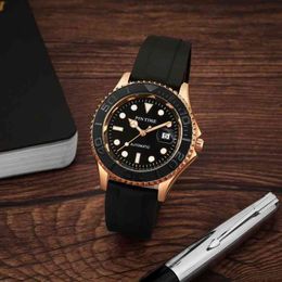Uxury Watch Date Designer Montres 2022 Business Men's Entièrement automatique Mécanique Japon