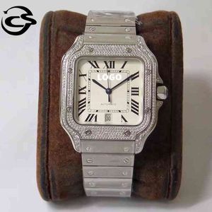 Uxury montre Date Gmt plongeur saphir machines montre de luxe 39.8MM 9015 mouvement QuickSwitch WSSA0018 marque de diamant glacé