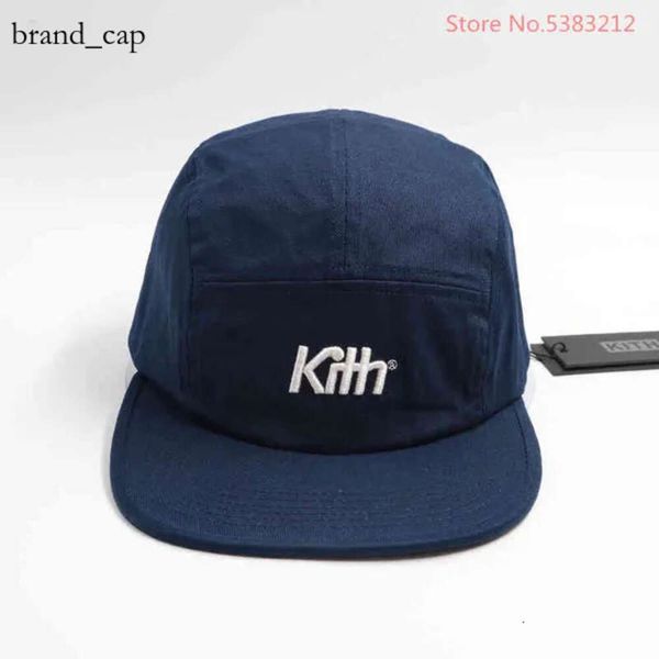 Uyrc Kith 5 Panel Camp Baseball Cap de baseball Snapback Hip Hop Trucker Caps For Men Women papa Hat Casual Sun Visor Outdoor 4338