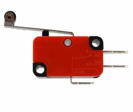 V-156-1C25 Micro Switch Hendel Lange Scharnier / Hendel ARM / ROLLER NO + NC 100% Gloednieuwe Momentary Limit Micro Switch SPDT Snap Action Switch