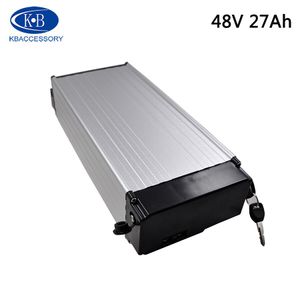 V 27AH 48 13S9P e-bike lithium ion batterij elektrische fiets batterij scooter voor BAFANG 650W 1200W motor + 2A oplader gratis verzending