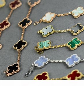 Pulseras V Pulsera de trébol de París Pulsera de trébol de la suerte amor gastar riquezas de gloria Diseño de moda Mujeres pulseras de fiesta de bodas 1177764