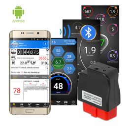 V-Checker B341 OBD II Scanner Auto Motor Foutcode Reader Kan Diagnostic Scan Tool Bluetooth