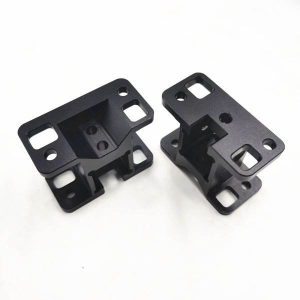 Carpintero xy de aleación de aluminio para impresora 3D V-core3, carpintero izquierdo/derecho anodizado negro