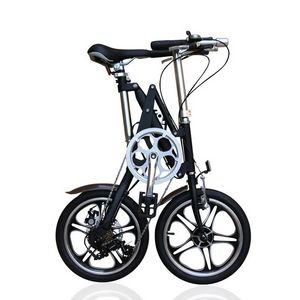 V / schijfrem 16 inch ultralicht aluminium vouwfietsen fiets volwassen draagbare opvouwbare pedaal één tweede opvouwbare fietsen