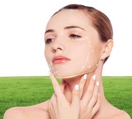 Máquina de Estiramiento facial en V, masajeador EMS, rejuvenecimiento de la piel LED, Reduce el levantamiento del cuello y la barbilla doble, eliminación de arrugas más delgada 2202093067073