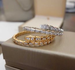 Pulsera con abalorio de oro en V en dos colores chapado para mujer, regalo de joyería de boda, juego de aretes colgantes con sello de caja PS4859