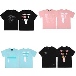 V Lone Men's T-shirt Summer Femme's Designer T-shirt Butterfly Fashion and Leisure Print Fashion T-shirt Top Top Men's Shirt Clothing Street