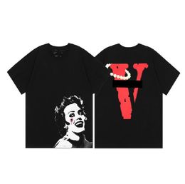 v lone T-shirt homme et femme designer grand v T-shirt imprimé T-shirt pour hommes à la mode coton T-shirt décontracté à manches courtes luxe hip-hop vêtements de rue T-shirt