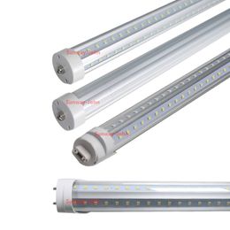 V-vormige 5ft T8 LED-buizen Enkele Pin FA8 G13 R17D LED Gloeilampen Roterende Basis SMD2835 LED Fluorescentielichten AC85-265V CE ROHS