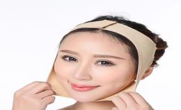 V Shaper Facial Slimming Bandage Relaxation Soulevez la ceinture de forme de la ceinture Réduire le masque à double menton Masque Masque Band Femme Portable845024619447