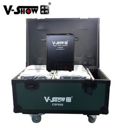 V-show Mini 650W Cold Spark machine voor bruiloftseffect 4 stuks met flycase