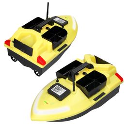 V020GPS Boot à appâts de pêche 500m Boot à télécommande Boot Double Motor Fish Finder 2kg Chargement Support Cruise / retour / route automatique