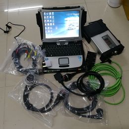 V12.2023 S0ft-Ware het laatst voor gereedschap MB Star C5 SD 5 Tool Diagnose Cables en interface in 360 GB SSD Gebruikte laptop CF19 9300 4G