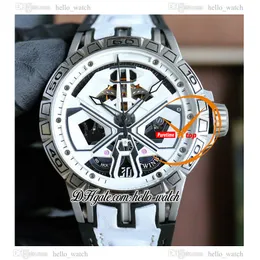 V10 Nouveau 45 mm Spider RDDBEX0947 Automatic Mens Watch White Skeleton Dow
