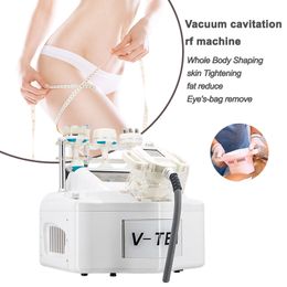 Vela Body Shape Slimming Machine Autre équipement de beauté 5 en 1 Système de cavitation sous vide Massage au rouleau Réduction de la cellulite Cavitation RF Façonnage de la graisse Lifting du visage