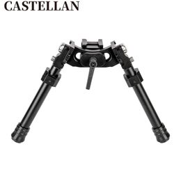 Tripod Tripod Tactical Bipod Bracket, Tripod télescopique de 20 mm en métal, alliage en aluminium monochromatique