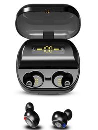 V11 TWS Betooth Headphone 4000mAH Affichage LED Écouteur V50 Wireless V50 9D Écouteurs imperméables stéréo avec microphone72378011101700