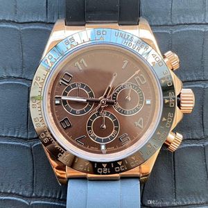 V2 montre DE luxe 40mmX13.5mm 7750 beweging 316 stalen kast echte keramische buitenring Herenhorloges 0152959